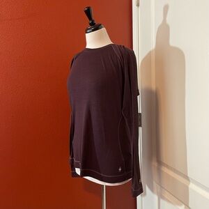 Smartwool Women’s Merino 250 Plum Long Sleeve Knit Base Layer Top